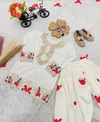 Oc 245 Pure Heavy Natural Crep Kids Girls Wear Wholesale Market In Surat